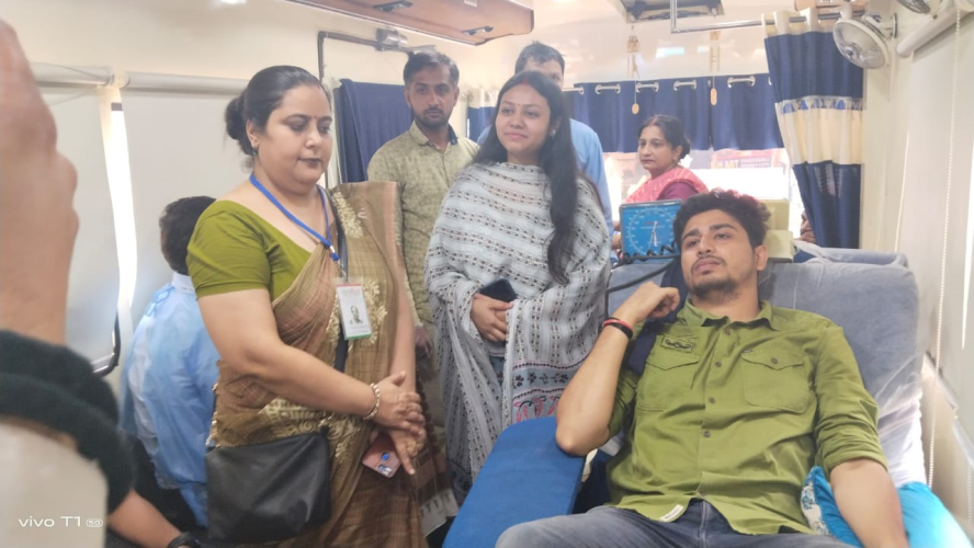 Health and Blood Donation Camp